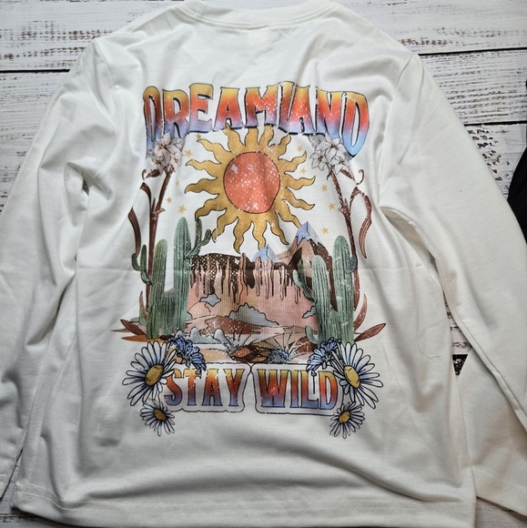 Shein Boys Lot Of 3 Long Sleeve Graphic Tees & 2 Jogger Pants Sz 9 NEW - Picture 5 of 9